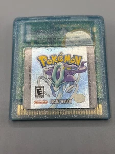 Pokemon: Crystal Version (Game Boy Color) Authentic New Battery Tested Working - Bild 1 von 3