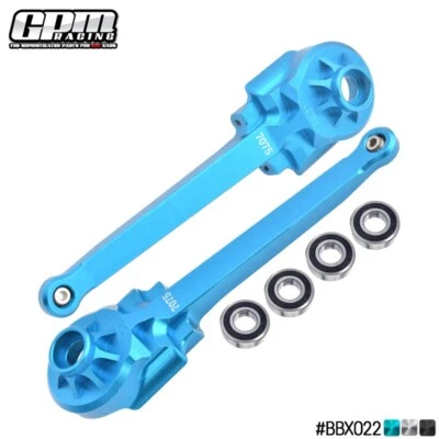 GPM Aluminium 7075 Rear Suspension Arms Larger Bearings For TAMIYA BBX BB-01 - Image 1 of 4