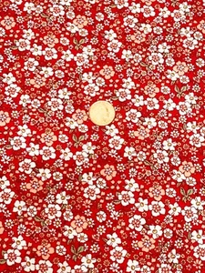 Material para casa de muñecas con patrón floral multicolor escala 1:12 Tumdee M2 - Imagen 1 de 1