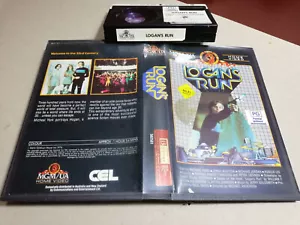 LOGANS RUN (1976) RARO Australian MGM/UA 1980s Beta 1ª Edición - SCi-Fi THRILLER - Imagen 1 de 2
