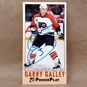 1993-94 PowerPlay #182 Garry Galley signed Autogramm Philadelphia Flyers - Bild 1 von 4