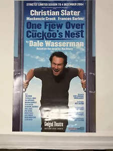 One Flew Over The Cuckoo’s Nest - Theatre Poster - Christian Slater - Original - Picture 1 of 3