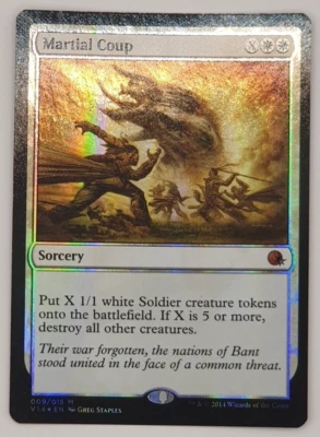 Magic The Gathering - Martial Coup Foil Card - From the Vault: Annihilation - Image 1 of 2
