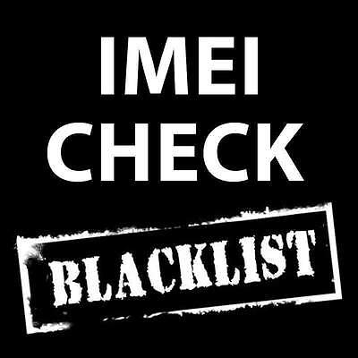 Check Blacklist Status Info Worldwide Via IMEI Any Device Phone Tablet IPhone • 1.19£
