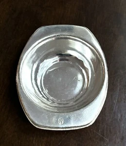 Vintage Washington Hilton Hotel 1964 Serving Dish/Bowl W/Handles-Silver Soldered - Picture 1 of 6