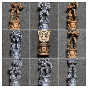 Transformers REPLACEMENT CHESS Set Piece Gold AUTOBOT Silver DECEPTICON Part Man - Picture 1 of 11