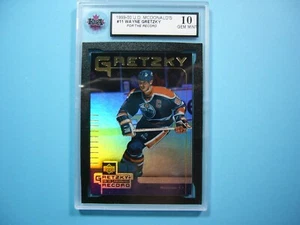 1999/00 UPPER DECK MCDONALD'S HOCKEY CARD #11 WAYNE GRETZKY KSA 10 GEM MINT UD - Picture 1 of 2