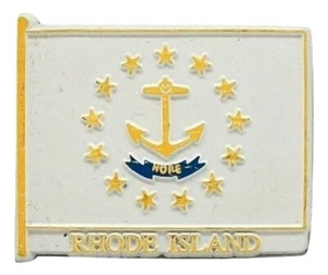 Kühlschrankmagnet Rhode Island Staatsflagge - Bild 1 von 1