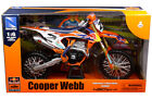 Cooper Webb 1:6 Scale KTM 450 SX-F Supercross Motorcycle Racing - New in Stock