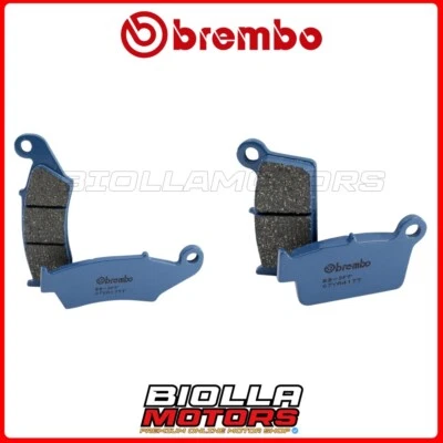 KIT PASTIGLIE FRENO BREMBO GAS GAS XC 300 2018 ANTERIORE + POSTERIORE [TT - TT]  Foto 1 de 4