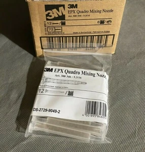 3M EPX QUADRO MIXING NOZZLE PACK OF 12 BRAND NEW 300346 - Picture 1 of 2