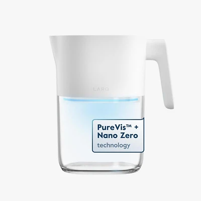 Pitcher Purevis 1.9L/ 8-Cup | Self-Cleaning UV Water Filter Pitcher for Tap and - Image 1 of 4