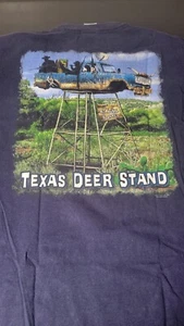 Buck Wear Deportista Cuello Rojo Texas Ciervo Soporte Azul Para Hombres 2XL - Imagen 1 de 6