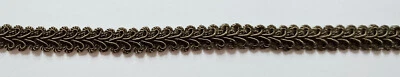 Conso Collection L50b Oliva Oscura Francesa Gimp 1/2" Trenza Piezas Talla a Elección Foto 1 de 2