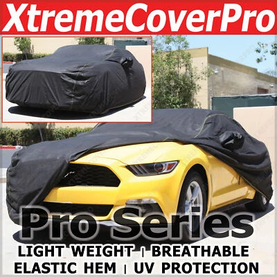 2024 FORD MUSTANG MACH-E BREATHABLE CAR COVER W/MIRROR POCKET - BLACK - Image 1 of 4
