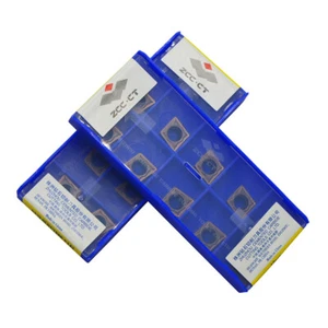 10pcs CCMT09T304-EM CCMT3(2.5)1-EM Carbide Inserts   - Picture 1 of 5