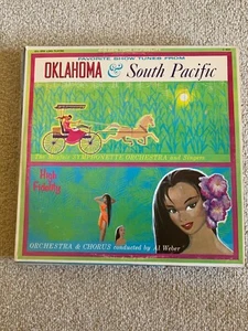 Favorite Show Tunes from OKLAHOMA & SOUTH PACIFIC Record Vinyl LP - Picture 1 of 2