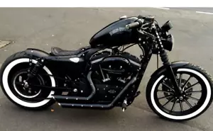 Portawall Motorcycle Front SLIM 2X 18''-Back WIDE 2X 15'' White wall tyre trims - Picture 1 of 6