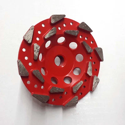 4.5" Aggressive #20/25 Grit Pro Diamond Grinding Cup Wheel- PREMIUM QUALITY - Image 1 of 3