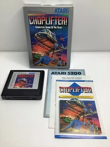 Atari 5200 Choplifter! Video Game includes Cartridge, Manual, Box - Picture 1 of 16