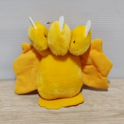 Ghidorah Godzilla Plush Toy Banpresto 1991 Monster Kaiju Japan MISSING MID EYES - Image 1 of 4