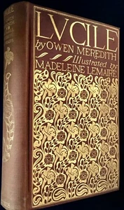 Lucile by Owen Meredith, New York, Stokes, Illustrated, Lemaire Bradley Binding - Picture 1 of 9