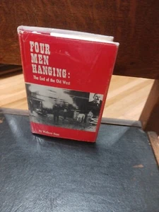 Four Men Hanging End of Old West, Welborn Hope, Ada Oklahoma, Signed HB DJ 1974 - Picture 1 of 13
