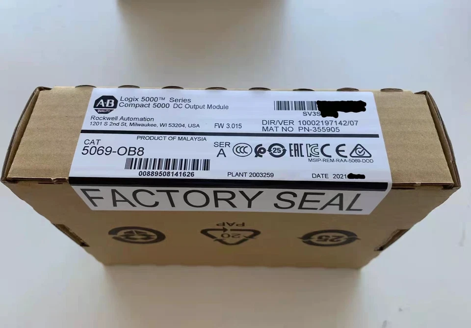 5069-OB8 SER A Logix 5000 Compact Digital 5000 DC Output Module New Sealed DHL - Image 1 of 1