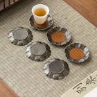 Hand Woven Table Placemat Non-slip Coffee Cup Table Mat
