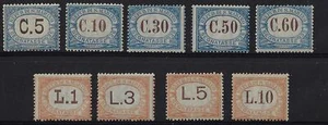 1925 San Marino Segnatasse Cifra in bruno - riquadro in nuovi colori MNH - Imagen 1 de 1