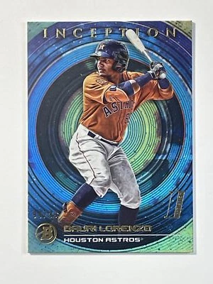 2022 Bowman Inception Dauri Lorenzo #33 Blue Foil   SN99 - Image 1 of 2