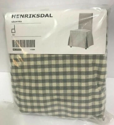 Ikea Gray Cover for Henriksdal Chair Long Slipcover Sågmyra Sagmyra Gray - NEW  - Image 1 of 3