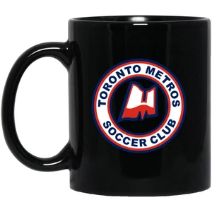 Toronto Metros Mug 11 oz. Black Ceramic | NASL Soccer Team - Bild 1 von 1