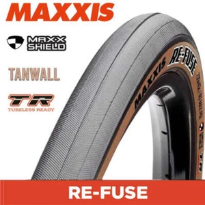 Maxxis Refuse - 700 x 32 Folding 60TPI Carbon Bead MaxxShield TR Tanwall - Picture 1 of 1