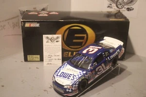 1998 Mike Skinner Lowe's Special Olympics 1/24 RCCA Elite Diecast Autographed - Picture 1 of 2