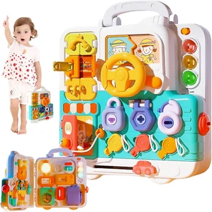 Montessori Toys for 1 Year Old Baby Busy Board sensory Toddlers 1-3 Baby educati - Picture 1 of 11