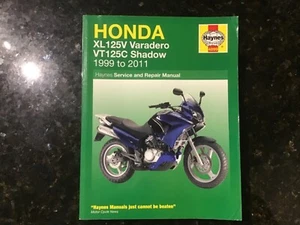 HONDA XL125V 2001 to 2011 & VT125C 1999 to 2007 SERVICE REPAIR MANUAL BY HAYNES - Picture 1 of 6