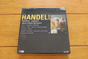 Handel Edition 6 CD Box Set Messiah Samson Arias Rinaldo English Chamber Orchest - Picture 1 of 2