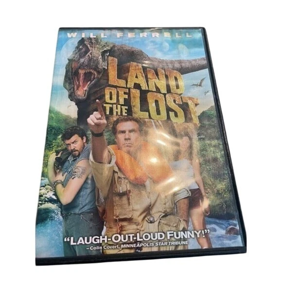 Película en DVD "Land Of The Lost" protagonizada por Will Ferrell comedia aventura película universo Foto 1 de 4