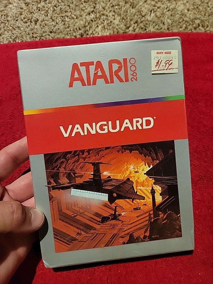 NOS Factory Sealed Vanguard Atari 2600 Video Game Mint A+ RARE Early Version  - Image 1 of 4