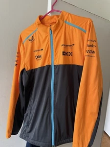 McLaren F1 Men’s 2023 Team Softshell Jacket, Phantom, Medium - Picture 1 of 5