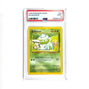 PSA 9 Bulbasaur 044/102 Base Set Regular Pokemon TCG - Picture 1 of 2