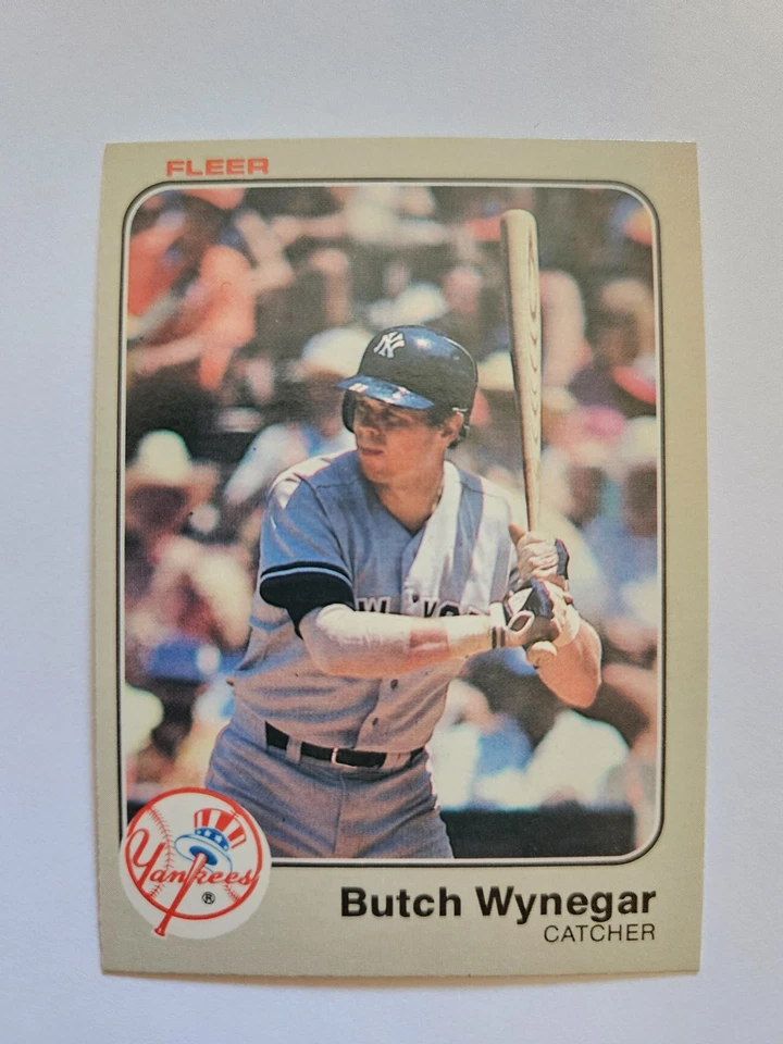 1983 FLEER BUTCH WYNEGAR #399 NM - Image 1 of 1