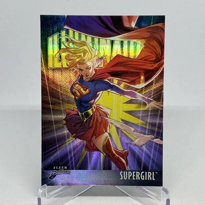 Supergirl 2025 DC Fleer Brilliants Superman Illuminators #I-13 SP - Image 1 of 4