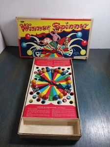 Vintage 1953 Winner Spinner Board Game by Whitman Publishing Missing 2 Balls - Picture 1 of 7