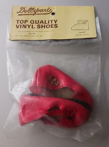 Neu Vintage Dollspart Top Qualität Vinyl Schuhe 1993 Artikel #09022-1 Taiwan Fehler - Bild 1 von 6