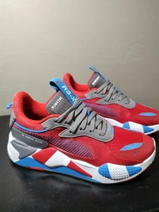 Puma Men's RS-X Retro 371511-01 Red Steel  Gray Never Worn Sz 8.5 - Picture 1 of 16
