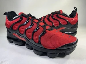 Nike Air Vapormax Plus University Red Black Mens Size 11 Rare Shoes CU4863-600 - Picture 1 of 9