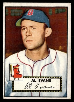 1952 Topps #152 Al Evans *Low Grade* - Image 1 of 2
