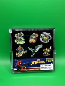 Monogram Marvel Sinister Six Enamel Pin 6-Pack Exclusive Spider-Man Villains - Picture 1 of 2